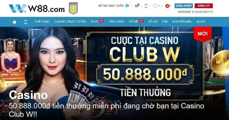 W88 - Trang casino trực tuyến số 1 châu Á