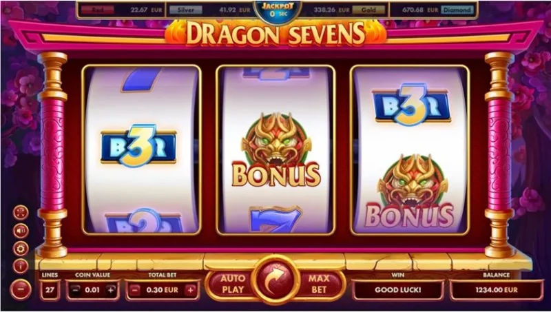 Chơi game slot đổi thưởng 7 Dragons