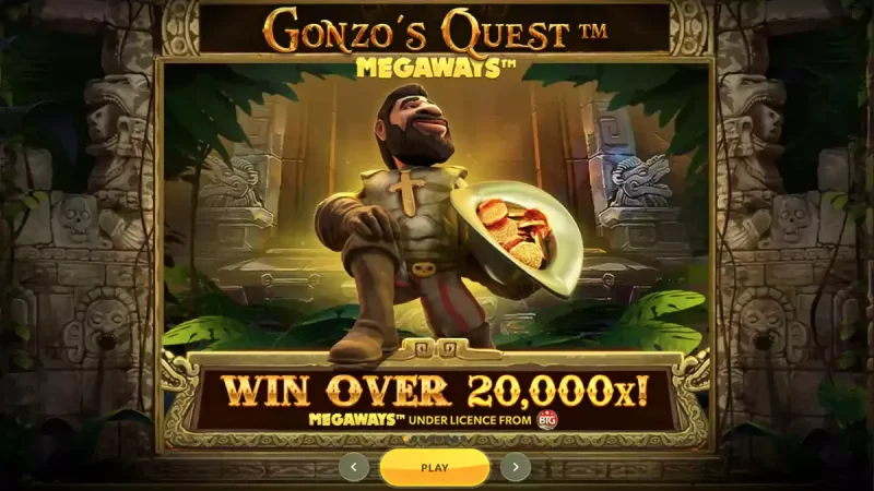 Gonzos Quest MegaWays là slot game đầy vui nhộn