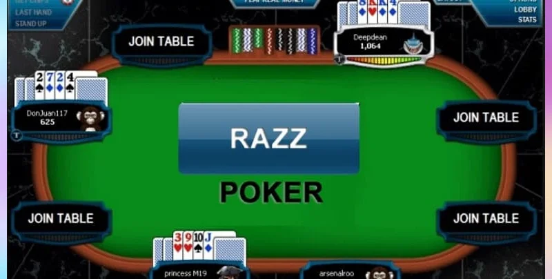 Tham gia chơi Razz Poker online